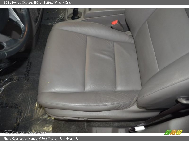 Taffeta White / Gray 2011 Honda Odyssey EX-L