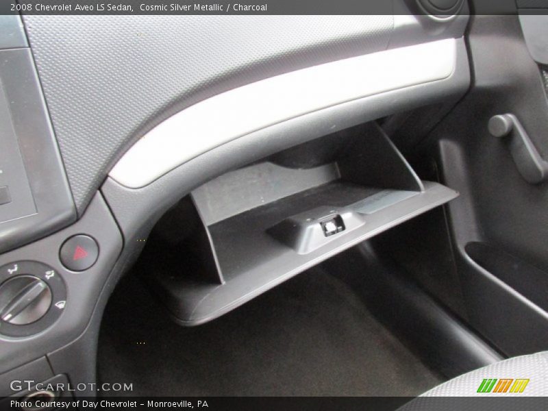 Cosmic Silver Metallic / Charcoal 2008 Chevrolet Aveo LS Sedan