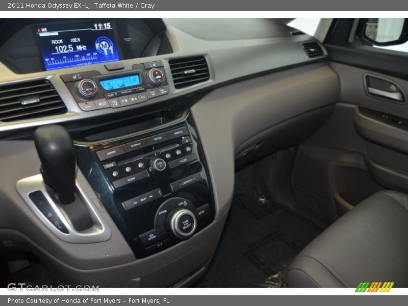 Taffeta White / Gray 2011 Honda Odyssey EX-L