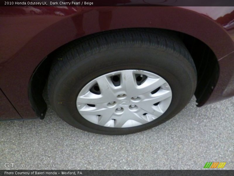 Dark Cherry Pearl / Beige 2010 Honda Odyssey LX