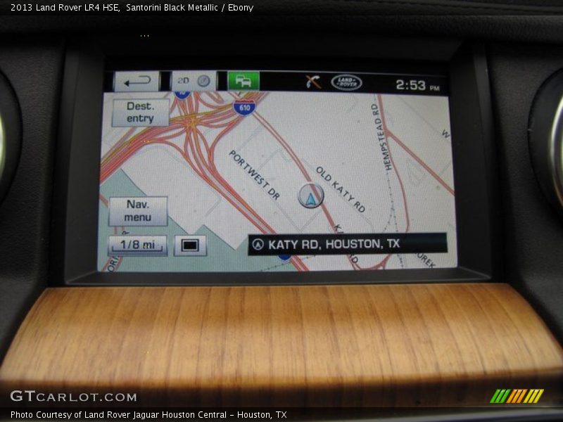 Santorini Black Metallic / Ebony 2013 Land Rover LR4 HSE