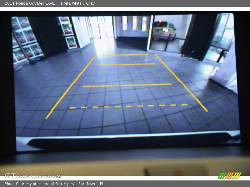 Taffeta White / Gray 2011 Honda Odyssey EX-L