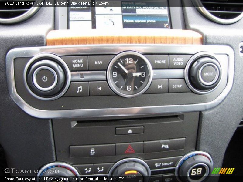 Santorini Black Metallic / Ebony 2013 Land Rover LR4 HSE