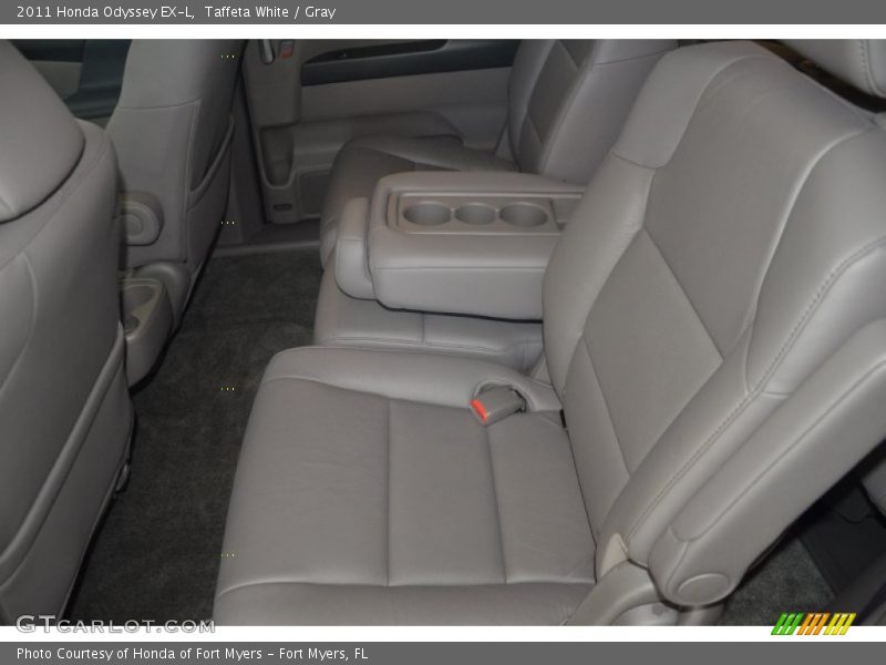 Taffeta White / Gray 2011 Honda Odyssey EX-L
