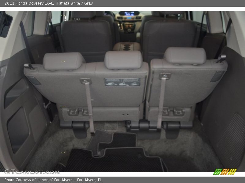 Taffeta White / Gray 2011 Honda Odyssey EX-L