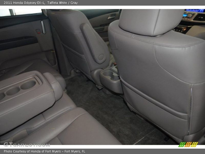 Taffeta White / Gray 2011 Honda Odyssey EX-L
