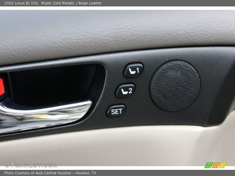 Mystic Gold Metallic / Beige Leather 2003 Lexus ES 300