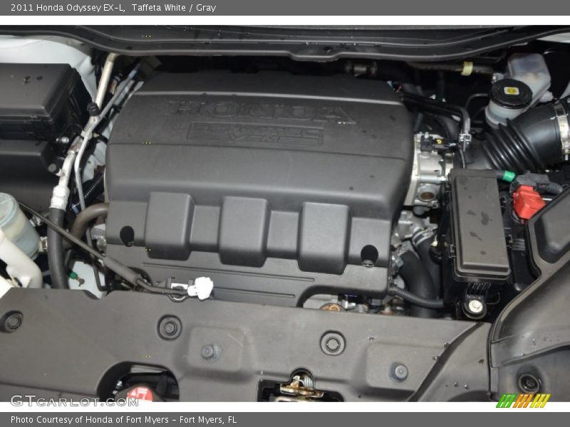 Taffeta White / Gray 2011 Honda Odyssey EX-L