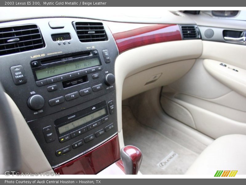 Mystic Gold Metallic / Beige Leather 2003 Lexus ES 300