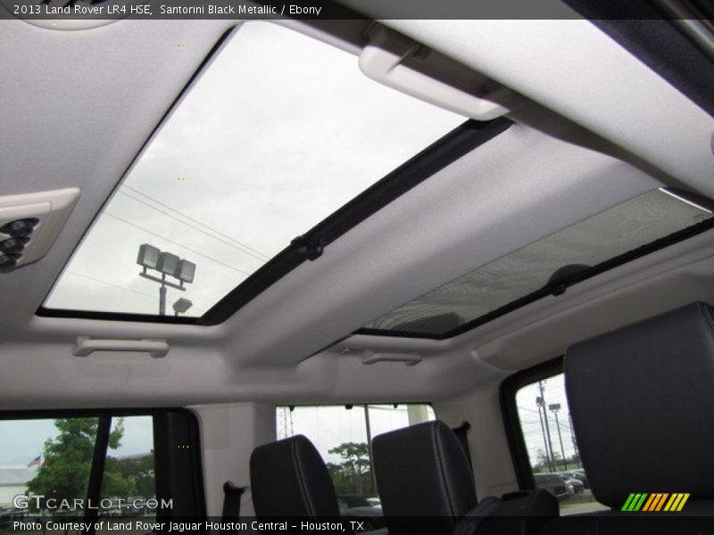 Santorini Black Metallic / Ebony 2013 Land Rover LR4 HSE