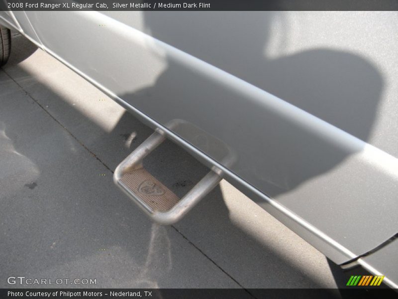 Silver Metallic / Medium Dark Flint 2008 Ford Ranger XL Regular Cab