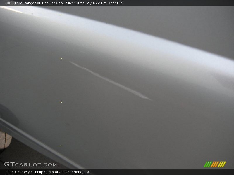 Silver Metallic / Medium Dark Flint 2008 Ford Ranger XL Regular Cab