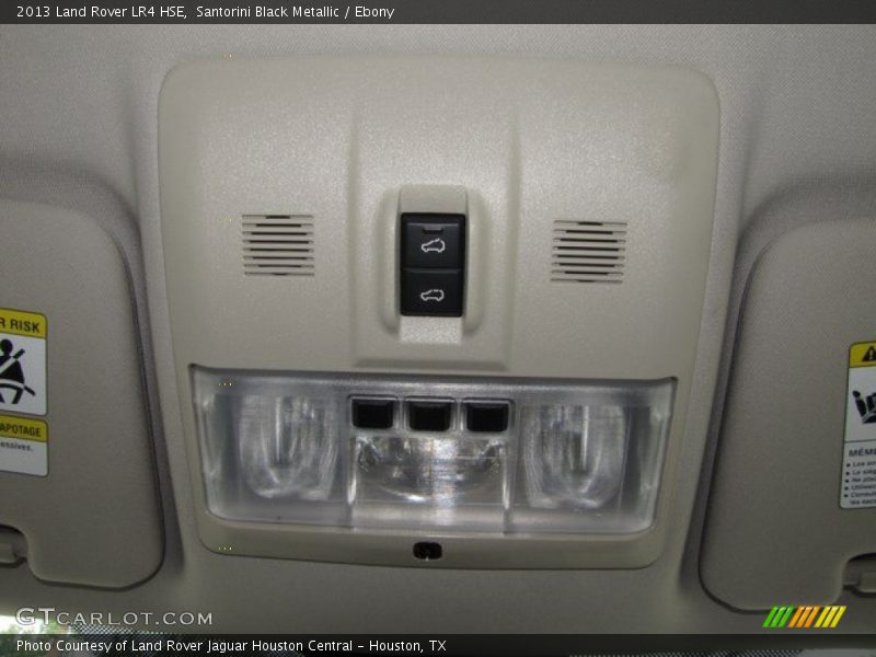 Santorini Black Metallic / Ebony 2013 Land Rover LR4 HSE