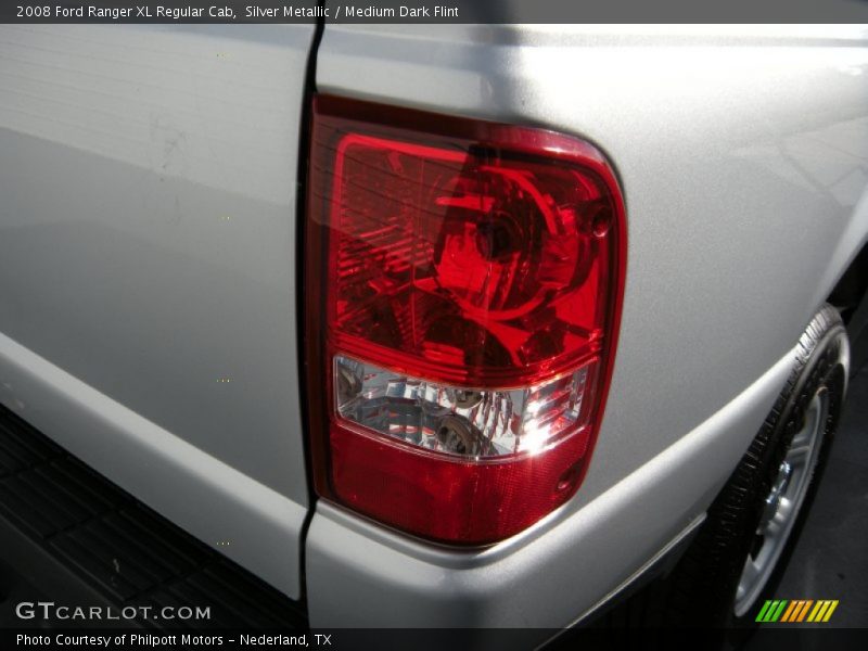 Silver Metallic / Medium Dark Flint 2008 Ford Ranger XL Regular Cab
