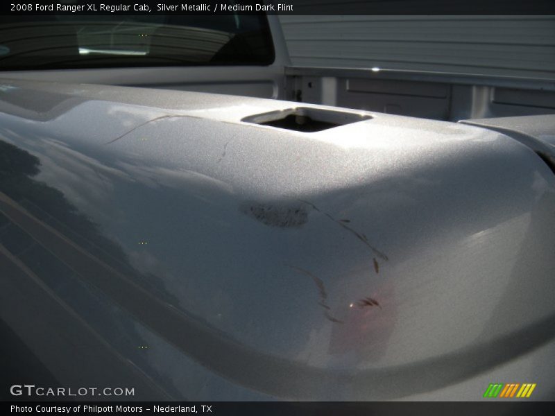 Silver Metallic / Medium Dark Flint 2008 Ford Ranger XL Regular Cab
