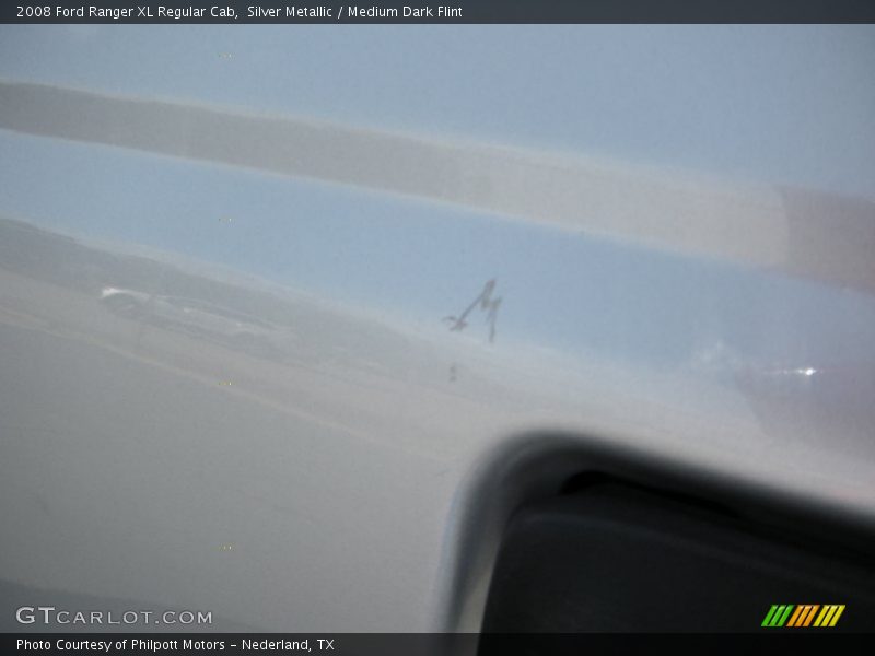 Silver Metallic / Medium Dark Flint 2008 Ford Ranger XL Regular Cab