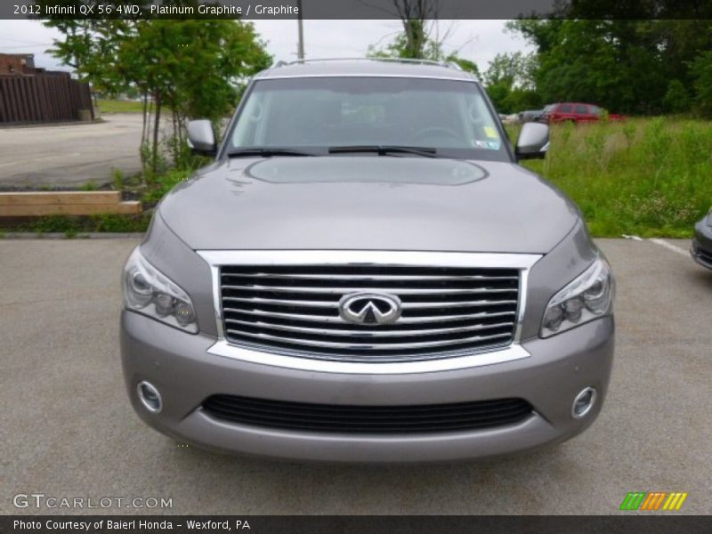 Platinum Graphite / Graphite 2012 Infiniti QX 56 4WD