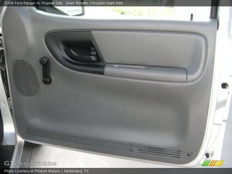 Silver Metallic / Medium Dark Flint 2008 Ford Ranger XL Regular Cab