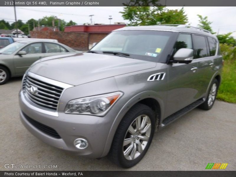 Platinum Graphite / Graphite 2012 Infiniti QX 56 4WD