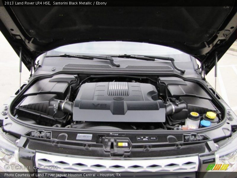 Santorini Black Metallic / Ebony 2013 Land Rover LR4 HSE