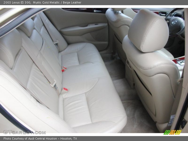 Mystic Gold Metallic / Beige Leather 2003 Lexus ES 300