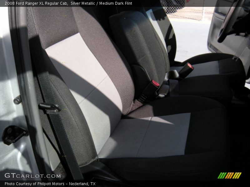 Silver Metallic / Medium Dark Flint 2008 Ford Ranger XL Regular Cab