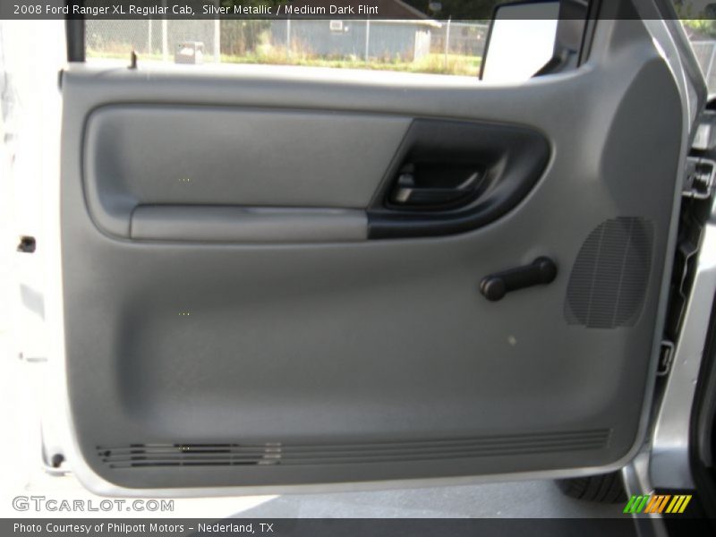 Silver Metallic / Medium Dark Flint 2008 Ford Ranger XL Regular Cab