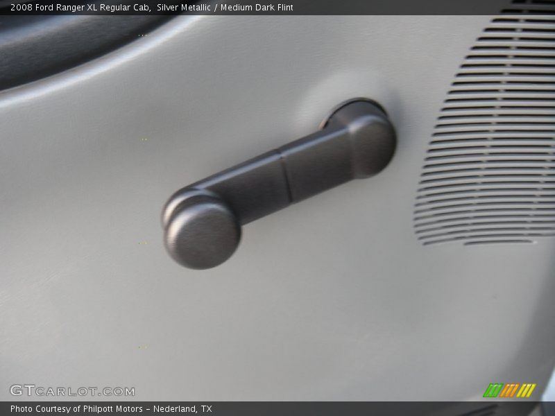 Silver Metallic / Medium Dark Flint 2008 Ford Ranger XL Regular Cab