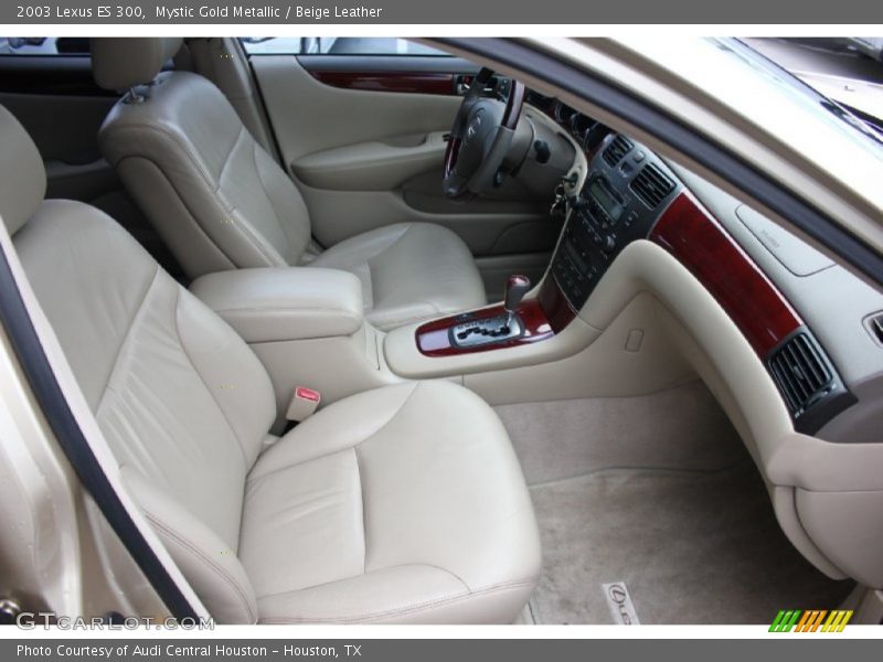 Mystic Gold Metallic / Beige Leather 2003 Lexus ES 300