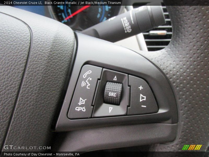 Black Granite Metallic / Jet Black/Medium Titanium 2014 Chevrolet Cruze LS