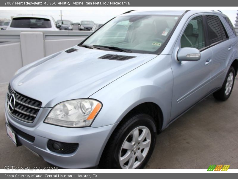 Alpine Rain Metallic / Macadamia 2007 Mercedes-Benz ML 350 4Matic