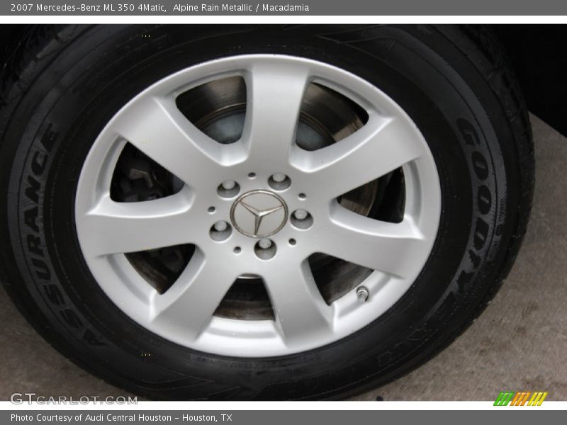 Alpine Rain Metallic / Macadamia 2007 Mercedes-Benz ML 350 4Matic