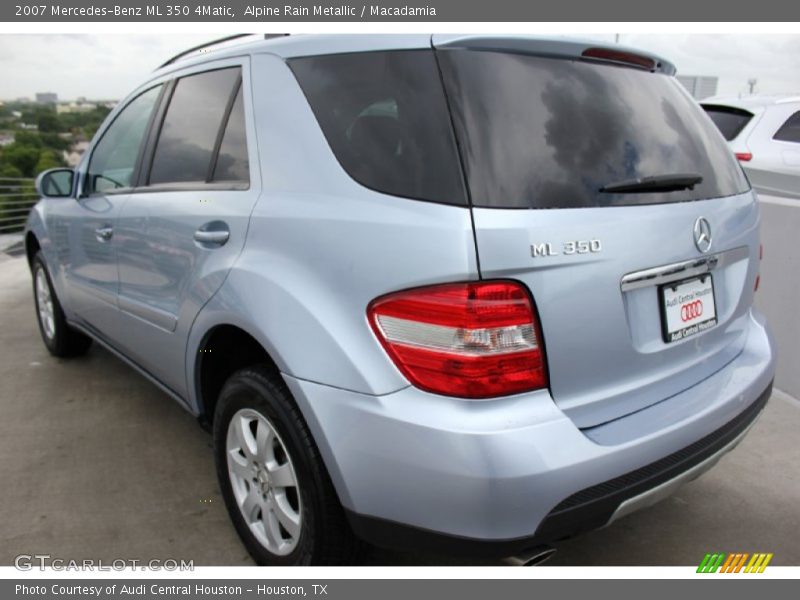 Alpine Rain Metallic / Macadamia 2007 Mercedes-Benz ML 350 4Matic