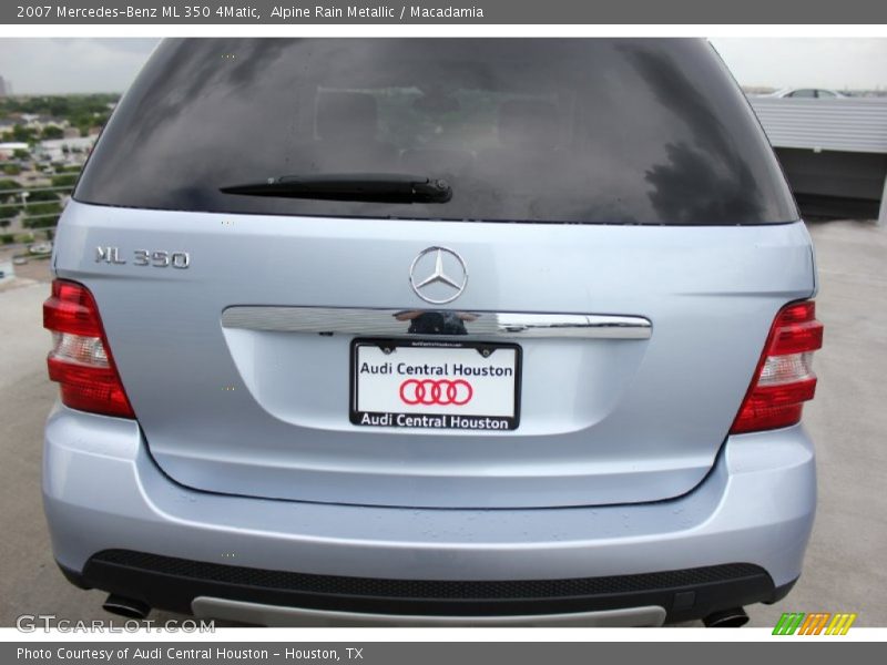 Alpine Rain Metallic / Macadamia 2007 Mercedes-Benz ML 350 4Matic