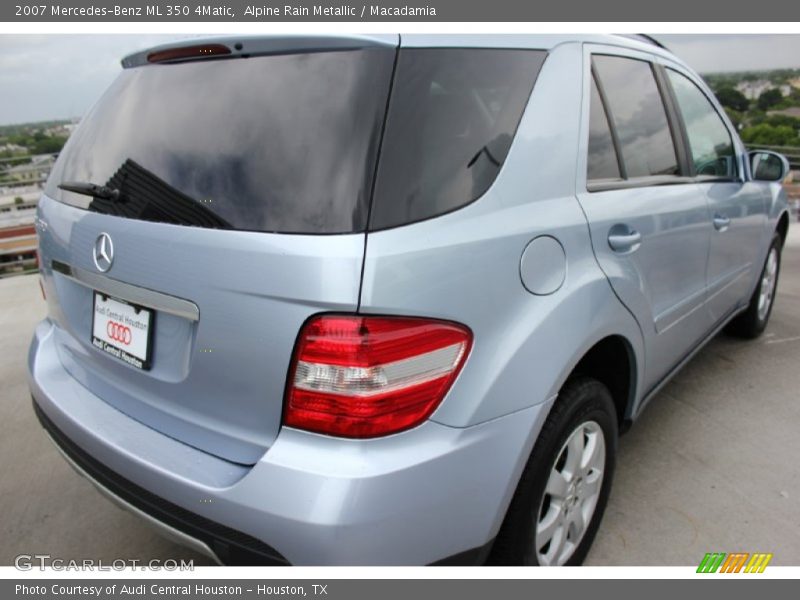 Alpine Rain Metallic / Macadamia 2007 Mercedes-Benz ML 350 4Matic