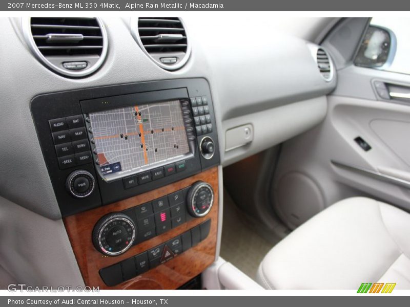 Controls of 2007 ML 350 4Matic