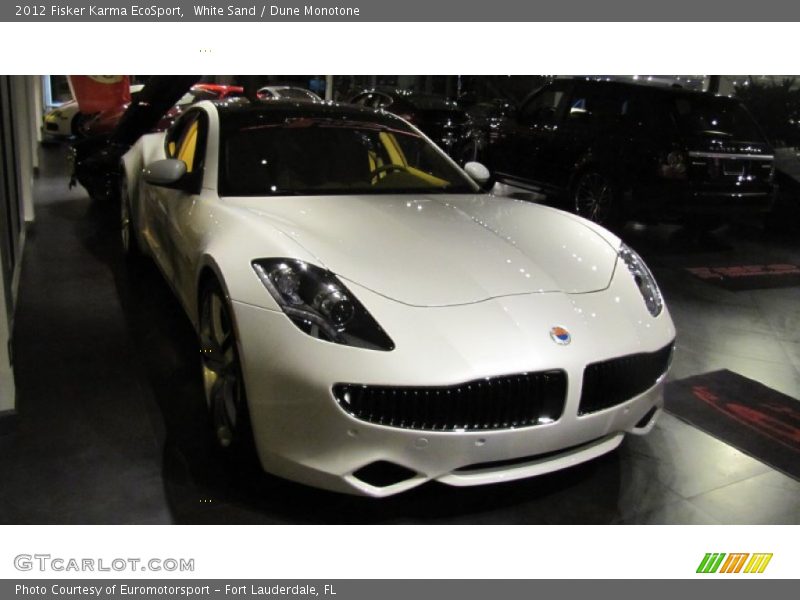 White Sand / Dune Monotone 2012 Fisker Karma EcoSport