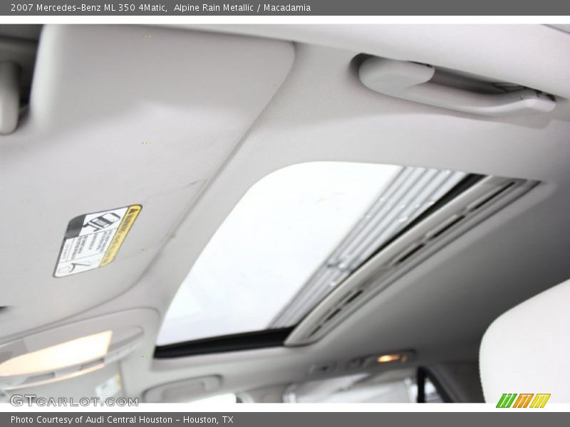 Alpine Rain Metallic / Macadamia 2007 Mercedes-Benz ML 350 4Matic