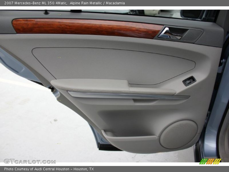 Alpine Rain Metallic / Macadamia 2007 Mercedes-Benz ML 350 4Matic