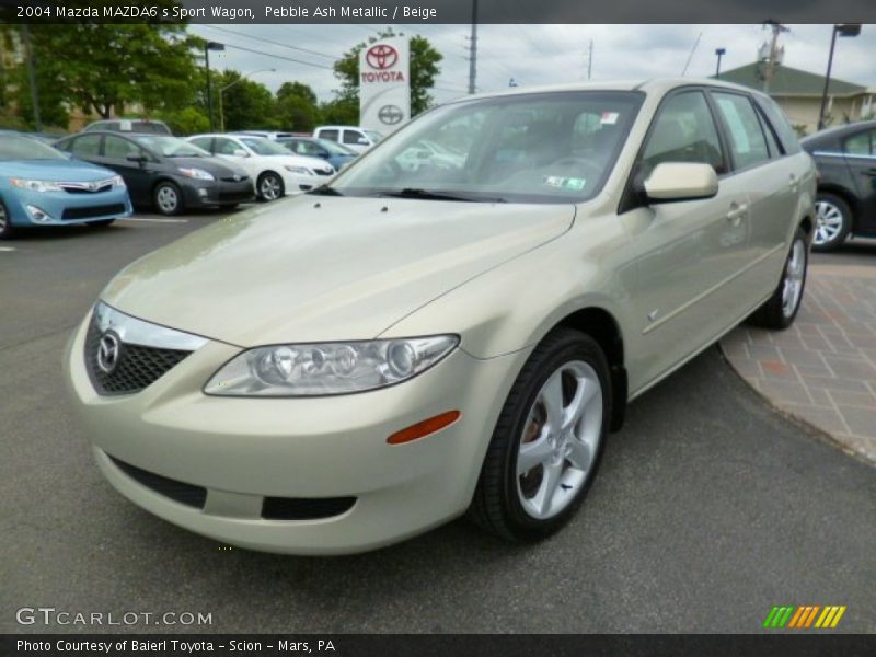 Pebble Ash Metallic / Beige 2004 Mazda MAZDA6 s Sport Wagon