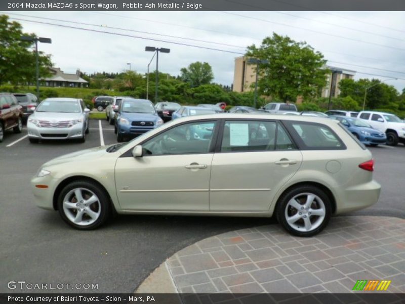 Pebble Ash Metallic / Beige 2004 Mazda MAZDA6 s Sport Wagon