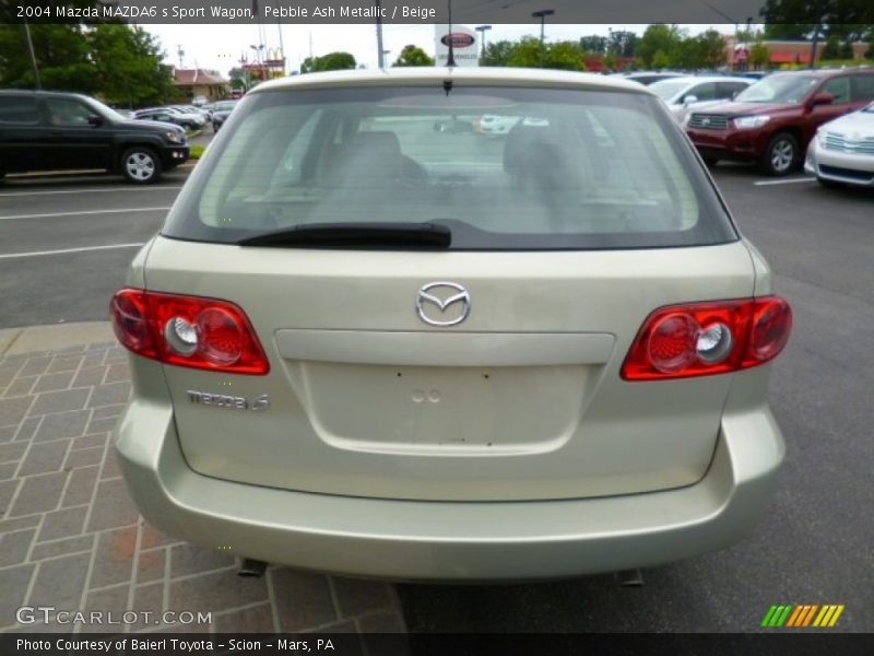 Pebble Ash Metallic / Beige 2004 Mazda MAZDA6 s Sport Wagon