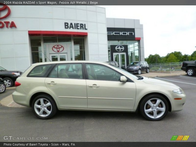 Pebble Ash Metallic / Beige 2004 Mazda MAZDA6 s Sport Wagon