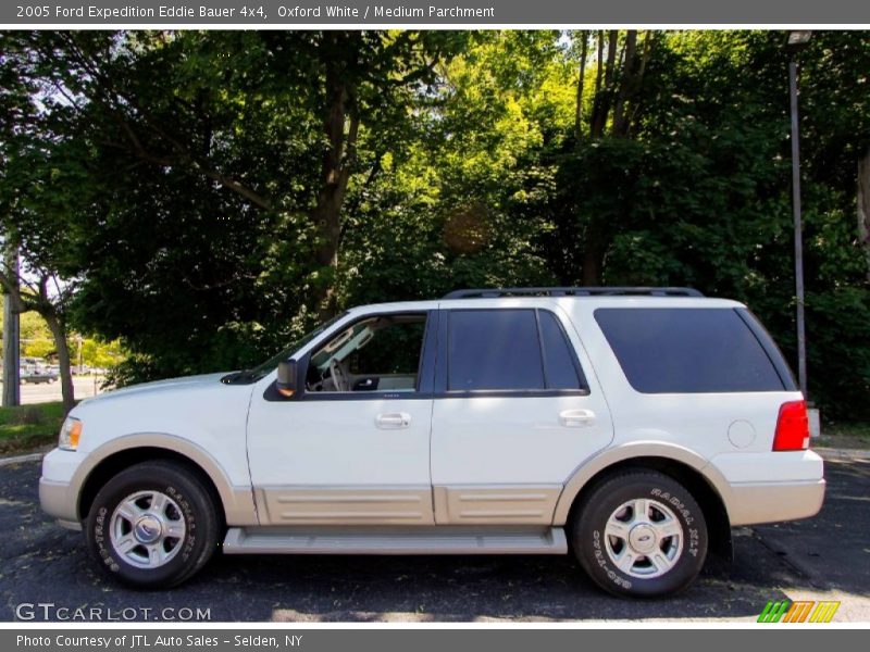 Oxford White / Medium Parchment 2005 Ford Expedition Eddie Bauer 4x4