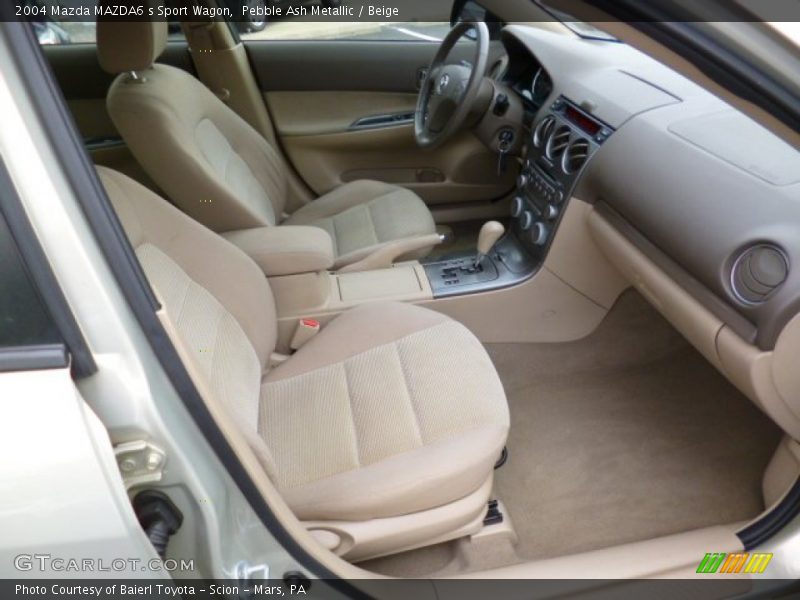 Pebble Ash Metallic / Beige 2004 Mazda MAZDA6 s Sport Wagon
