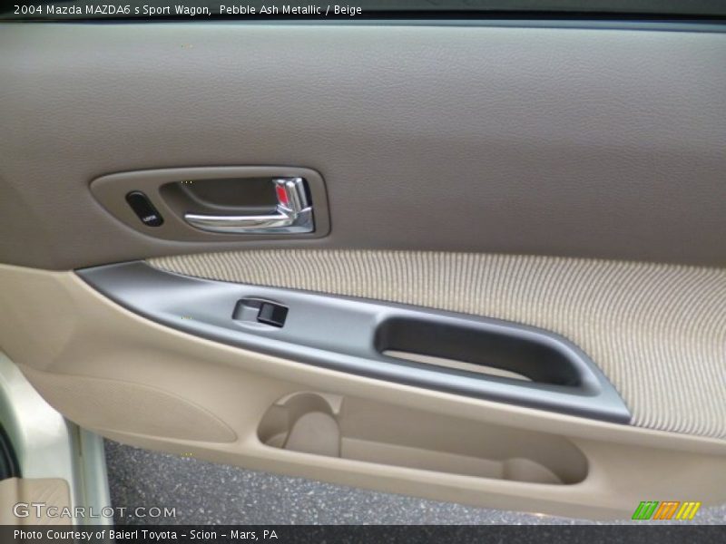 Pebble Ash Metallic / Beige 2004 Mazda MAZDA6 s Sport Wagon