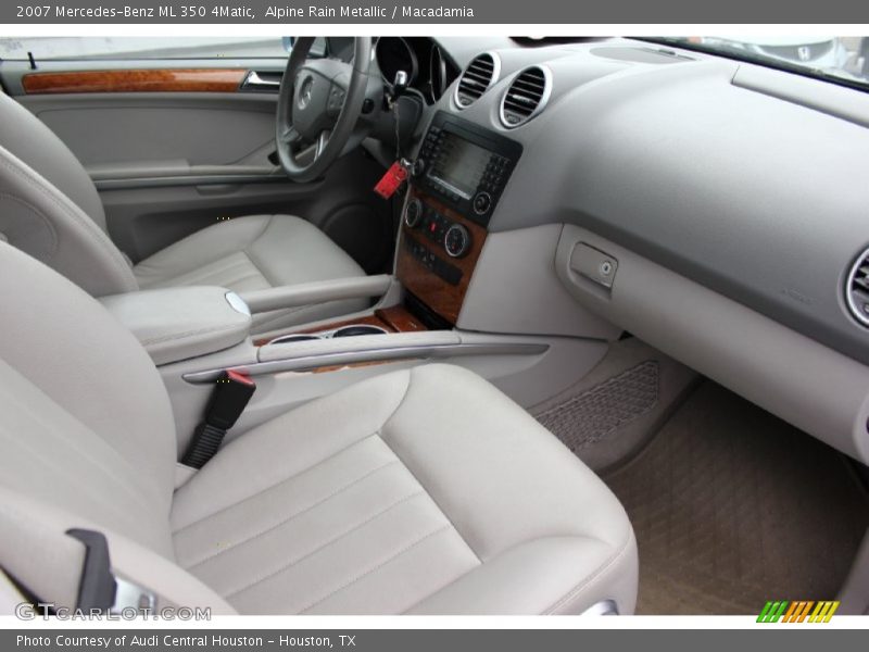 Alpine Rain Metallic / Macadamia 2007 Mercedes-Benz ML 350 4Matic