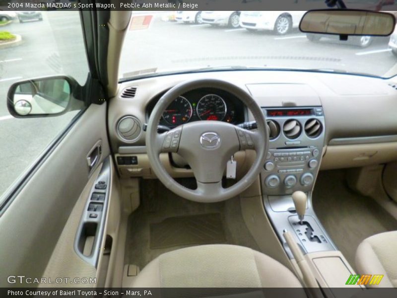 Pebble Ash Metallic / Beige 2004 Mazda MAZDA6 s Sport Wagon
