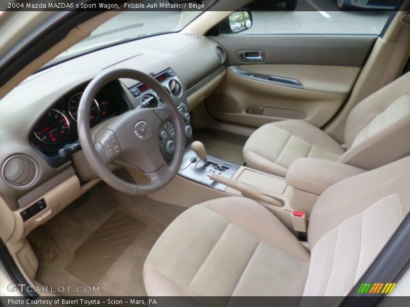 Pebble Ash Metallic / Beige 2004 Mazda MAZDA6 s Sport Wagon