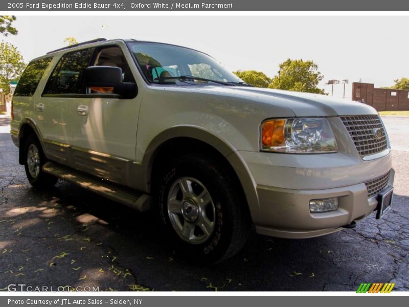 Oxford White / Medium Parchment 2005 Ford Expedition Eddie Bauer 4x4